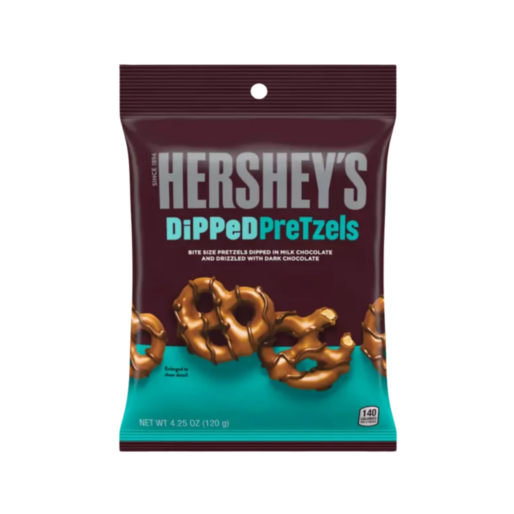 Hershey's Pretzel Milk Chocolate 120g 1 Hershey's Pretzel Milk Chocolate 120g