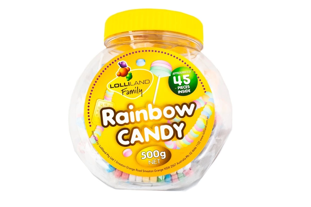 Rainbow Candy Jar 500g 2 Rainbow Candy Jar 500g - Image 2