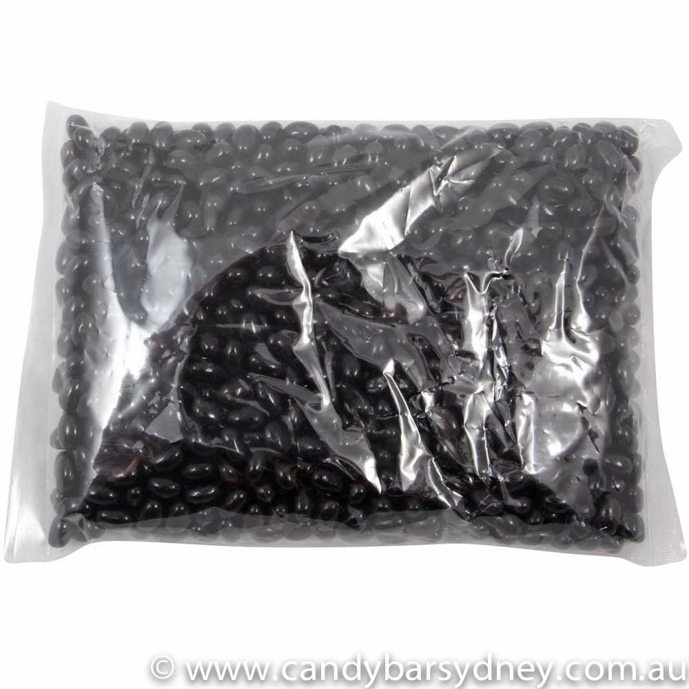 Black Mini Jelly Beans 1kg - 12kg 1 Black Mini Jelly Beans 1kg - 12kg