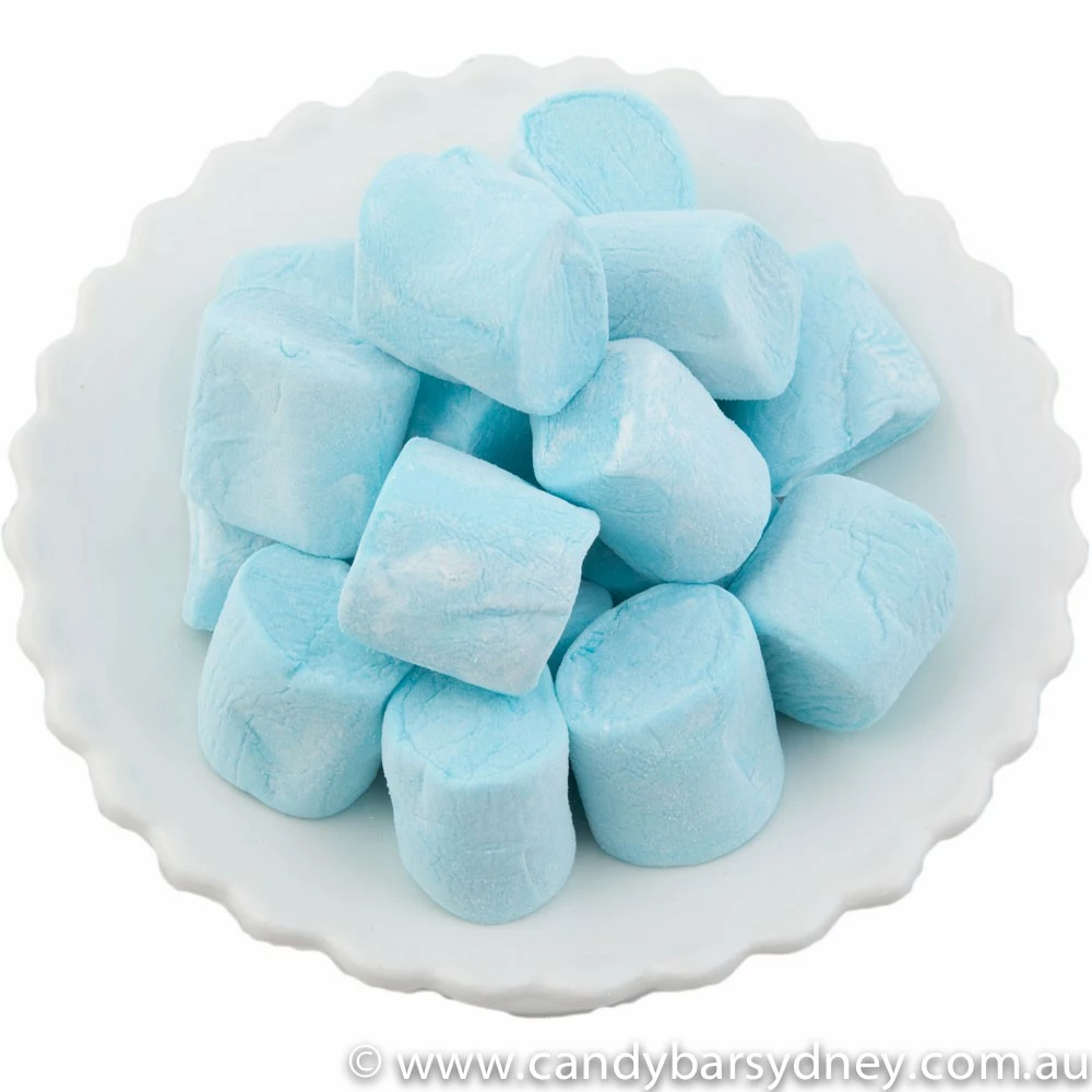 Blue Marshmallows 1kg 1 Blue Marshmallows 1kg