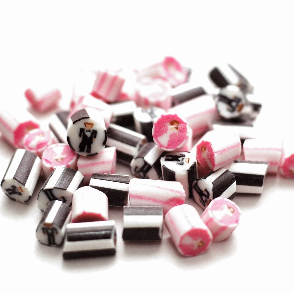 Bride & Groom Rock Candy 1kg 1 Bride & Groom Rock Candy 1kg