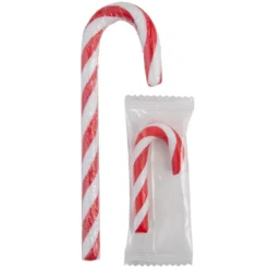 Christmas Mini Candy Canes Bulk 100 Pieces - 500g