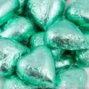 Ice Green Belgian Chocolate Hearts 5kg