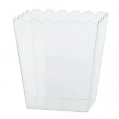 Large Scalloped Candy Buffet Jar