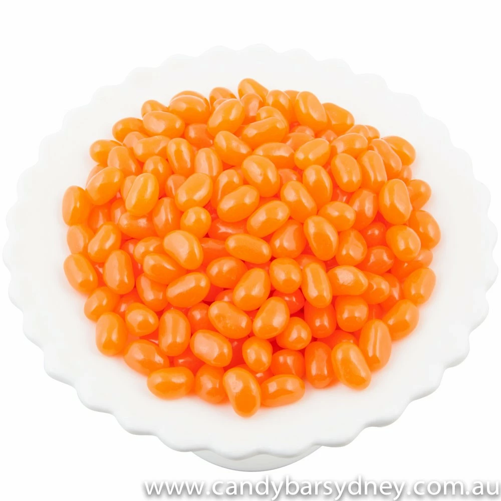 Orange Mini Jelly Beans 1kg - 12kg 2 Orange Mini Jelly Beans 1kg - 12kg - Image 2