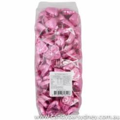 Pink Belgian Chocolate Hearts 500g - 5kg -AU Candy Sales Shop Pink20Belgian20Chocolate20Hearts20500g20 205kg 1