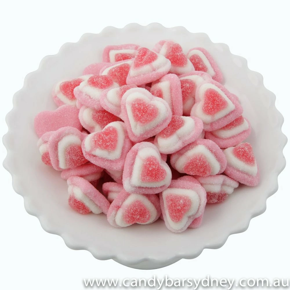 Pink Triple Hearts 1kg 1 Pink Triple Hearts 1kg