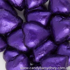 Purple Belgian Chocolate Hearts 500g - 5kg 6 Purple Belgian Chocolate Hearts 500g - 5kg -AU Candy Sales Shop Purple20Belgian20Chocolate20Hearts20500g20 205kg2028500g20Bag29