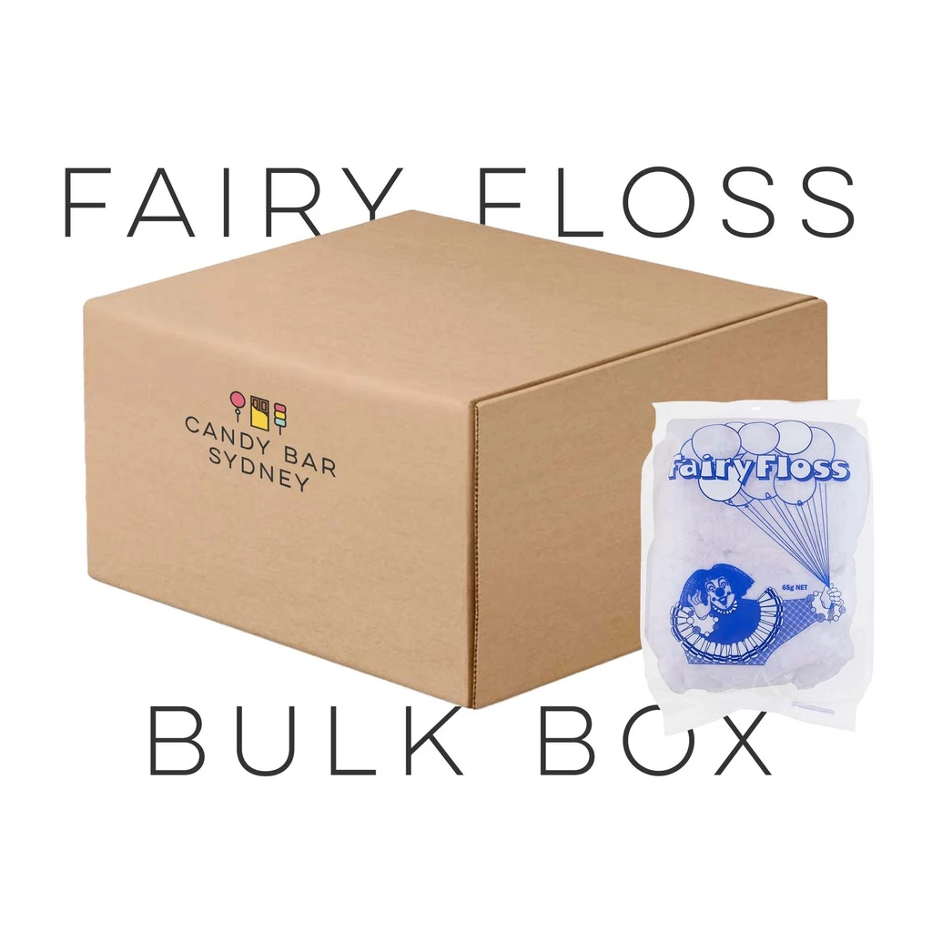 Purple Fairy Floss 65g X 30 1 Purple Fairy Floss 65g X 30