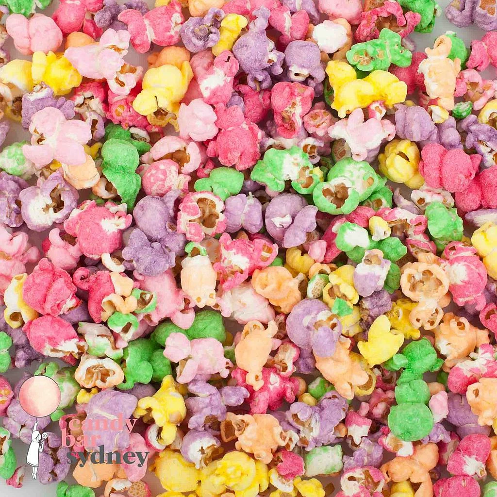 Rainbow Popcorn 125g X10 1 Rainbow Popcorn 125g X10