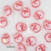 Red Santa Claus Tattoo Pops Bulk 1kg