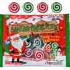 Santa's Red & Green Swirl Pops With Tongue Tattoo 504g