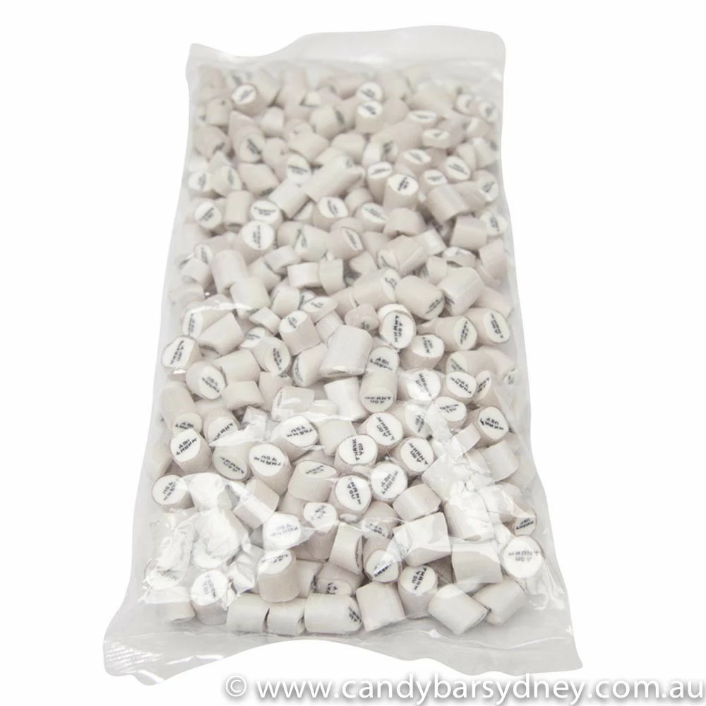 Silver Thank You Rock Candy 1kg 1 Silver Thank You Rock Candy 1kg