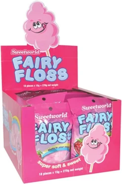 Sweetworld Fairy Floss 15g X 18