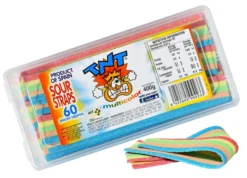TNT Sour Straps Multicolour Snack Pack 400g
