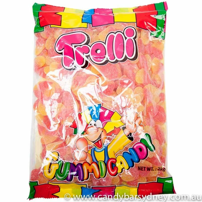 Trolli Sour Peach Hearts 2kg 3 Trolli Sour Peach Hearts 2kg - Image 3