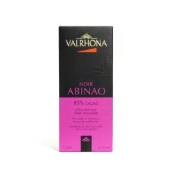 Valrhona Noir Abinao 85% Dark Chocolate Bar 70g