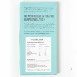 Vegan Chocolate Co Milk Bar 95g