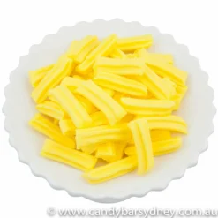 Yellow Mini Fruit Sticks 500g - 5kg