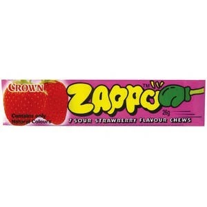 Zappo Strawberry Chews 60 Pack 2 Zappo Strawberry Chews 60 Pack - Image 2